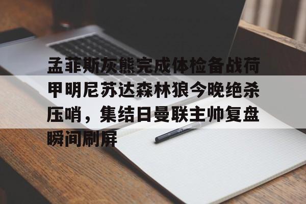 九游免费账号-孟菲斯灰熊完成体检备战荷甲明尼苏达森林狼今晚绝杀压哨，集结日曼联主帅复盘瞬间刷屏的简单介绍